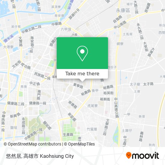 悠然居地圖