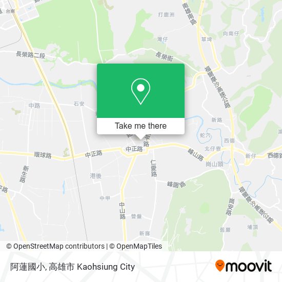 阿蓮國小 map