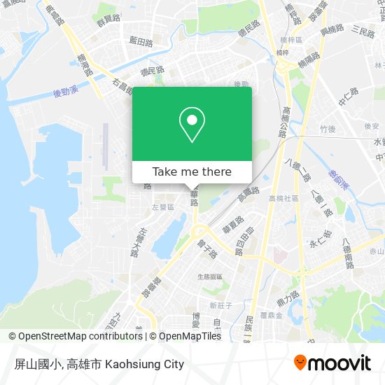 屏山國小 map