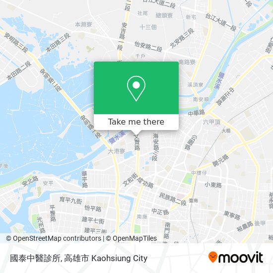 國泰中醫診所地圖