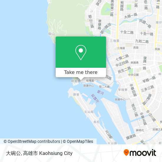 大碗公 map