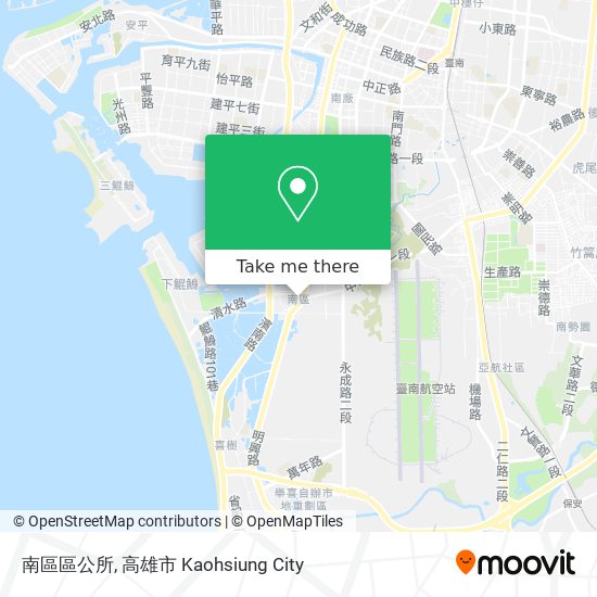 南區區公所 map