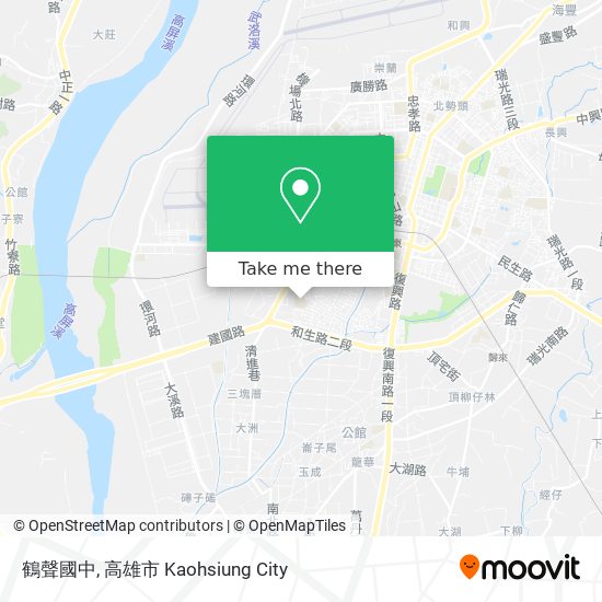 鶴聲國中 map