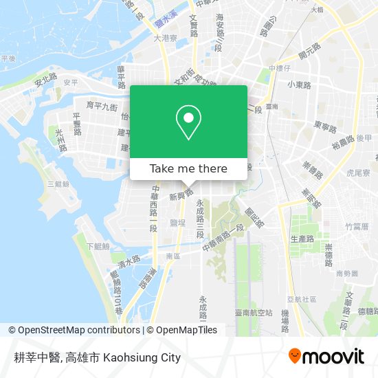 耕莘中醫地圖