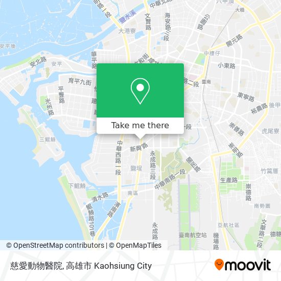 慈愛動物醫院 map