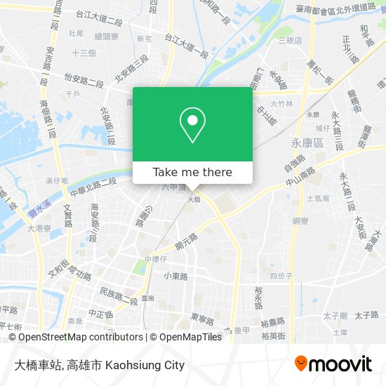 大橋車站 map