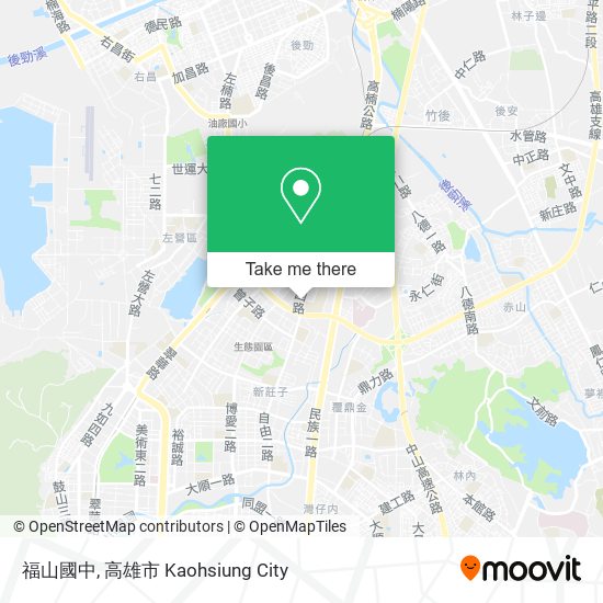 福山國中 map