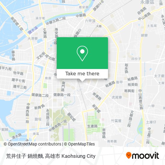 荒井佳子 鍋燒麵 map