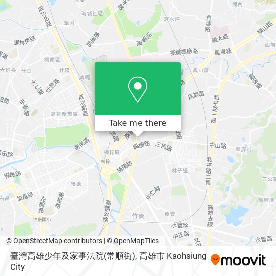 臺灣高雄少年及家事法院(常順街) map