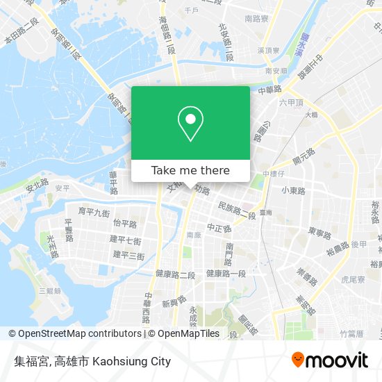 集福宮 map