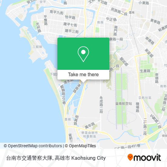 台南市交通警察大隊 map