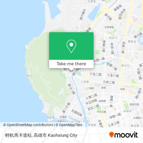 輕軌馬卡道站 map