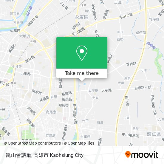 崑山會議廳 map