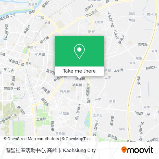 關聖社區活動中心 map