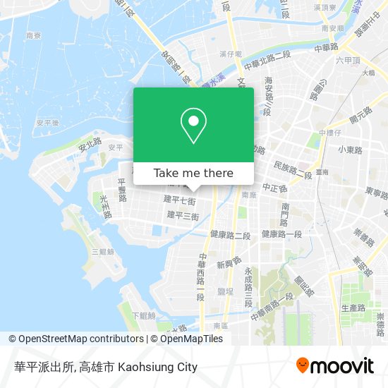 華平派出所 map