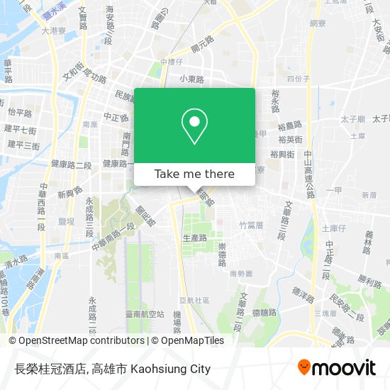 長榮桂冠酒店 map