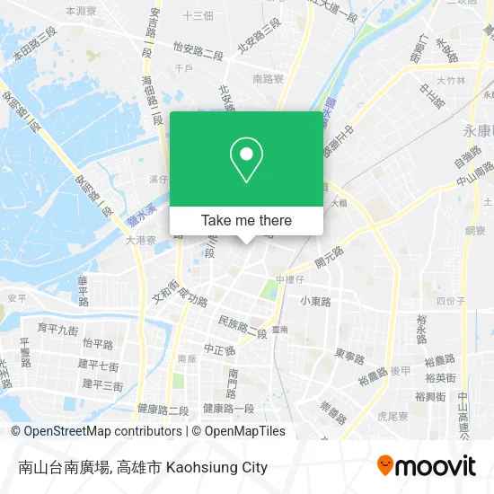 南山台南廣場 map