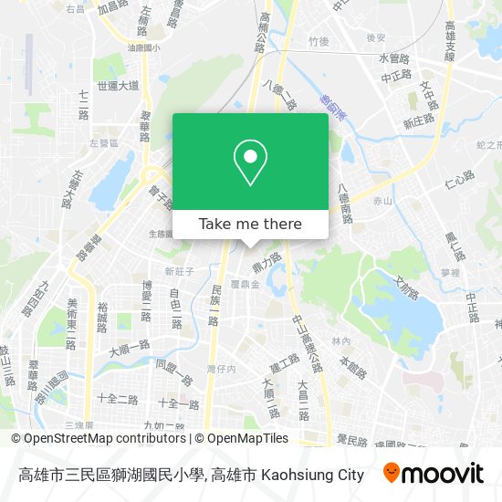 高雄市三民區獅湖國民小學 map