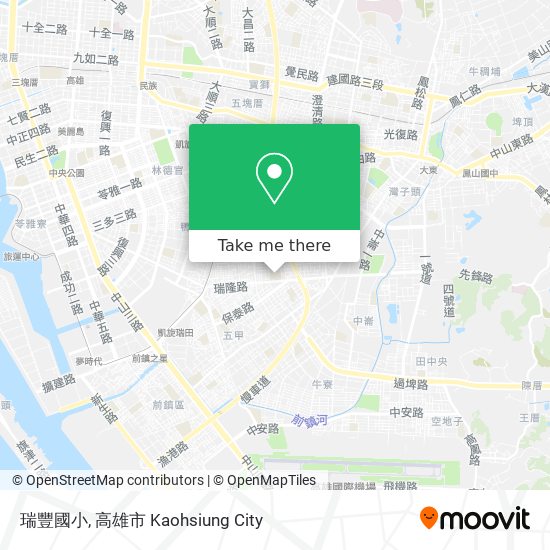 瑞豐國小地圖