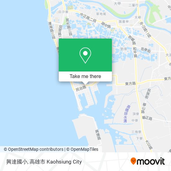興達國小 map