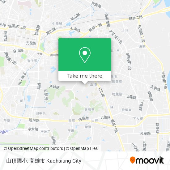 山頂國小 map