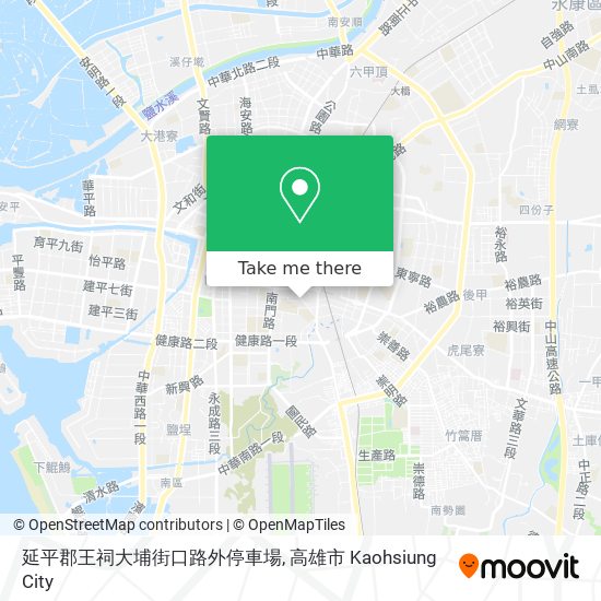 延平郡王祠大埔街口路外停車場 map