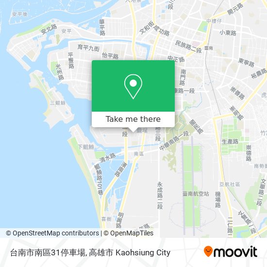 台南市南區31停車場 map