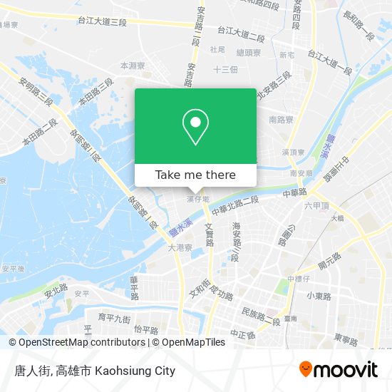 唐人街 map