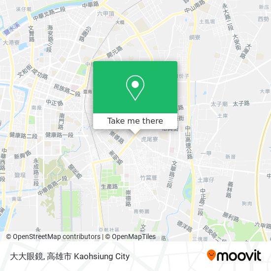 大大眼鏡 map