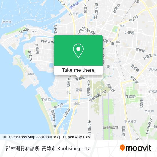邵柏洲骨科診所地圖