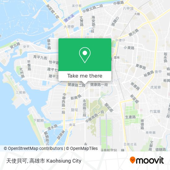 天使貝可 map