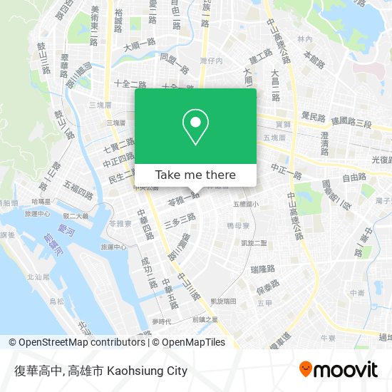 復華高中地圖