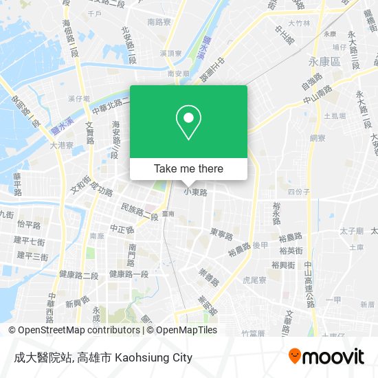 成大醫院站 map