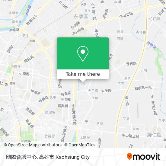 國際會議中心 map