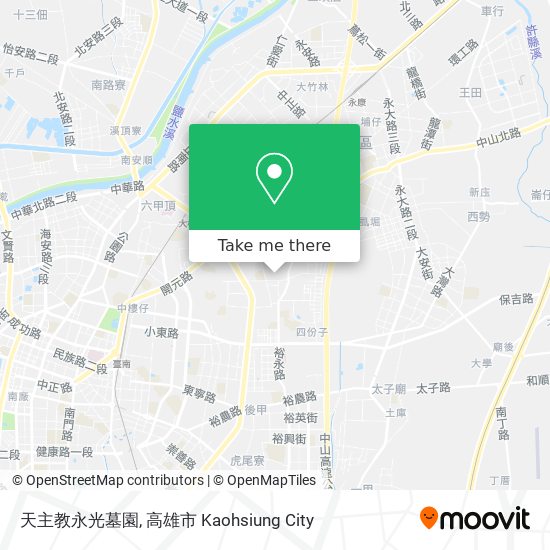 天主教永光墓園 map