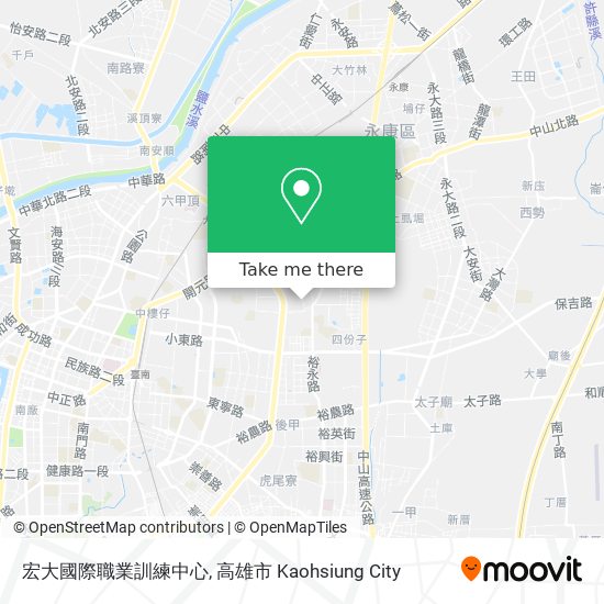 宏大國際職業訓練中心地圖