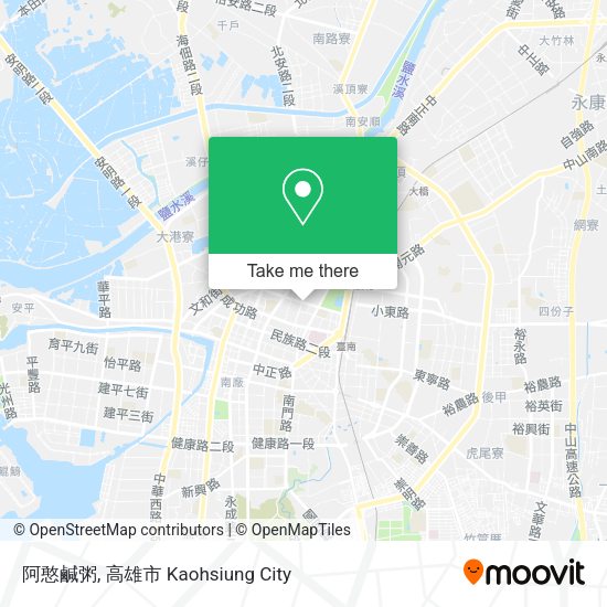 阿憨鹹粥地圖