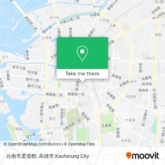 台南市柔道館 map