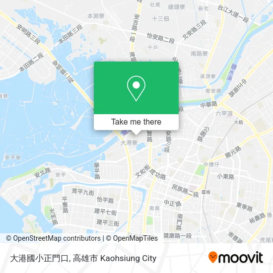 大港國小正門口 map