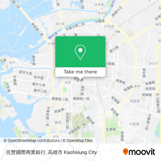 兆豐國際商業銀行 map