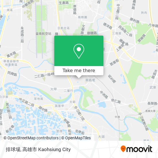 排球場 map
