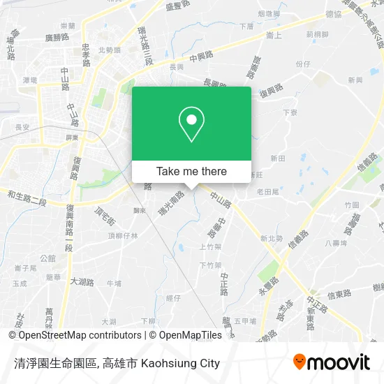 清淨園生命園區地圖