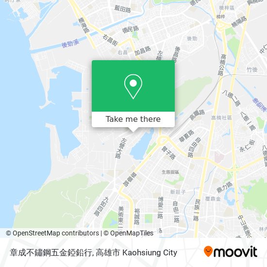 章成不鏽鋼五金錏鉛行 map