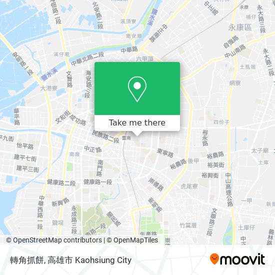 轉角抓餅 map