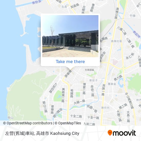 左營(舊城)車站地圖