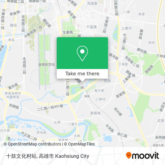 十鼓文化村站 map