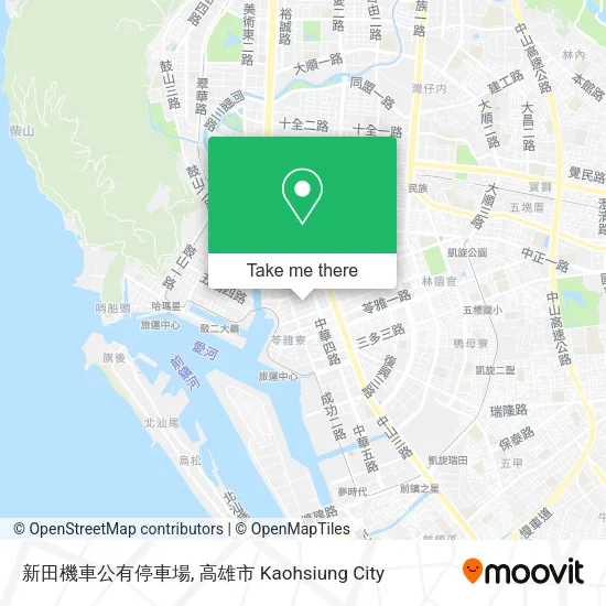 新田機車公有停車場 map