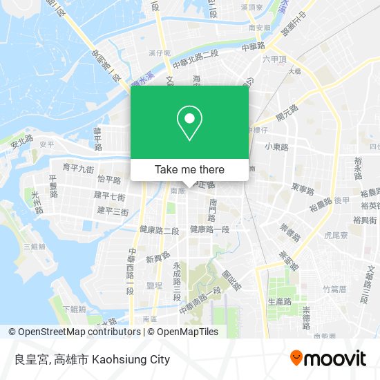 良皇宮 map