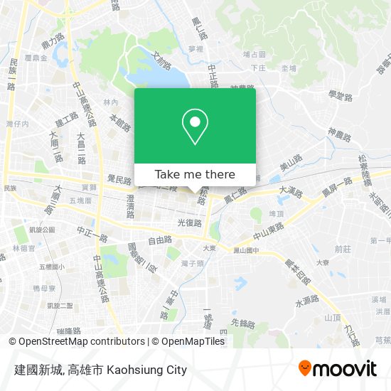 建國新城地圖