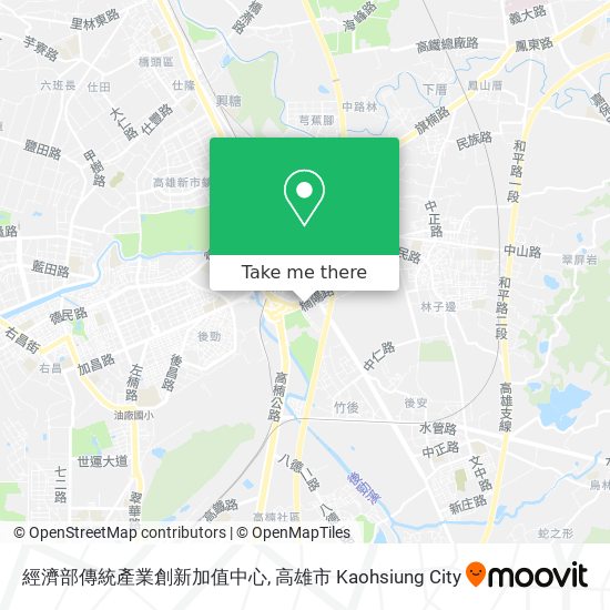 經濟部傳統產業創新加值中心 map